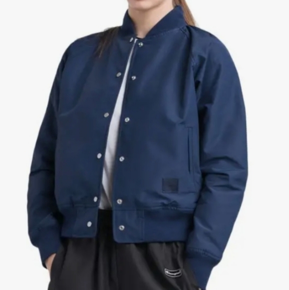Women's Varsity Jacket by Herschel, Color - peacoat, Size XL, Originally $149.99 - Picture 2 of 12